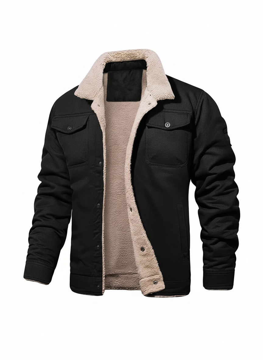 Boma | Bomberjakke I Bomuldsfleece Mørkeblå 2