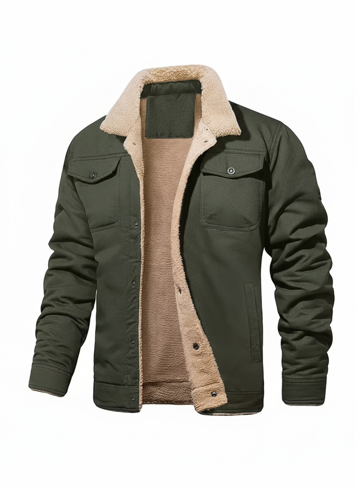 Boma | Bomberjakke I Bomuldsfleece Mørkeblå 4