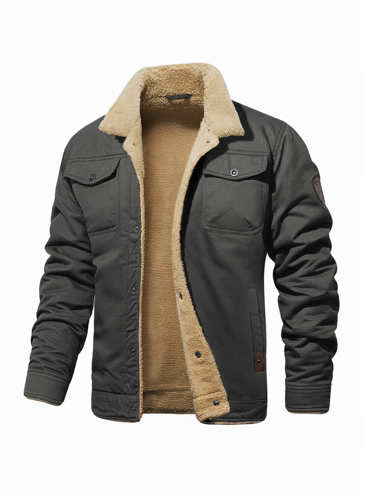 Bomer | Casual Kort Bomberjakke i Sort og Marineblå 2