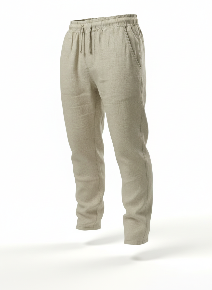 Luftis | Casual Sommerbukser Af Linned I Flere Farver 3