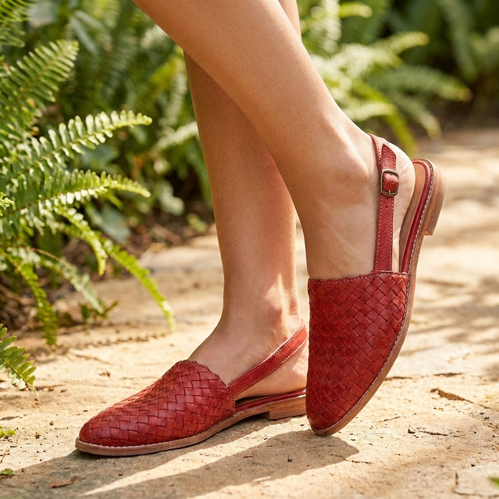 Sandaler med Flettet Design | Lukket Tå & Slip-On | Elegant & Afslappet Komfort 3