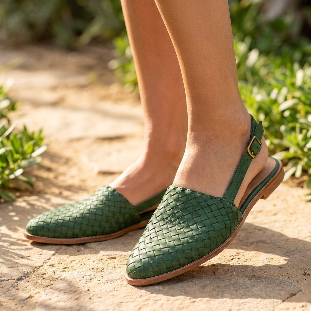 Sandaler med Flettet Design | Lukket Tå & Slip-On | Elegant & Afslappet Komfort 7