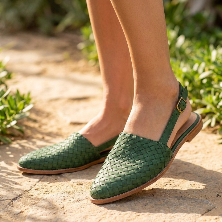 Sandaler med Flettet Design | Lukket Tå & Slip-On | Elegant & Afslappet Komfort 7
