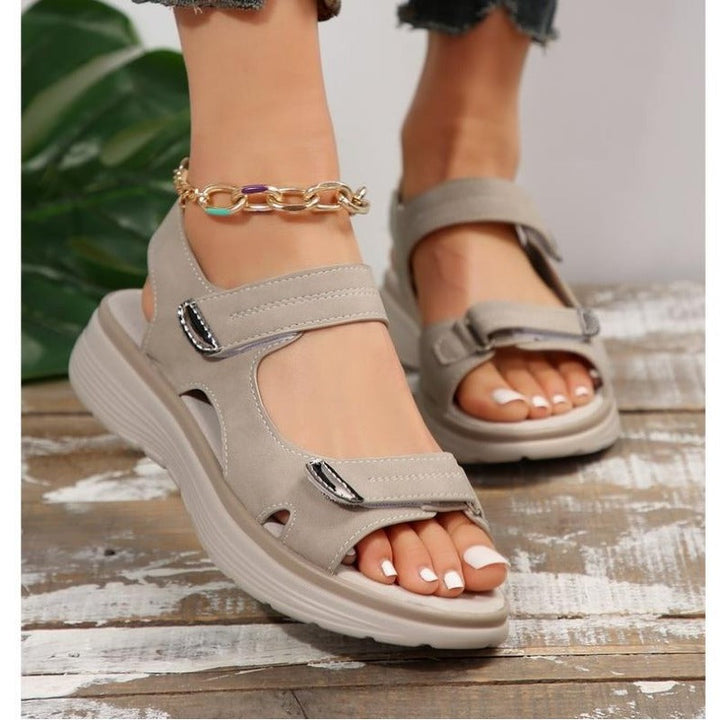 Sienna | Dame Ortopædiske Sandaler Med Velcrolukning 6