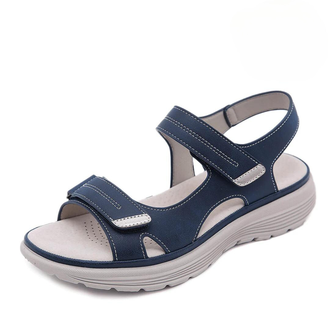 Sienna | Dame Ortopædiske Sandaler Med Velcrolukning 2