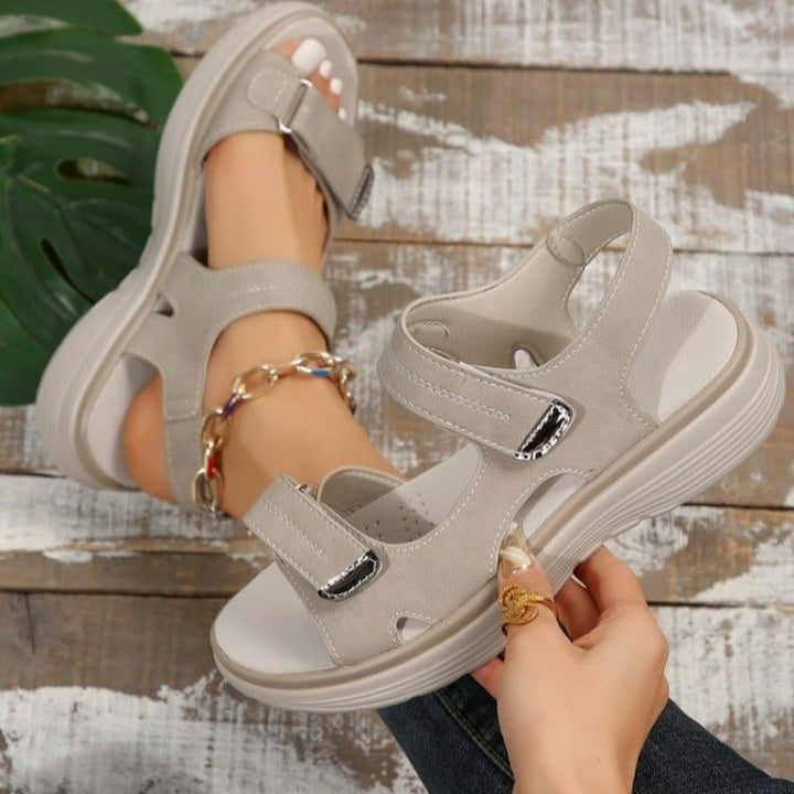 Sienna | Dame Ortopædiske Sandaler Med Velcrolukning 5